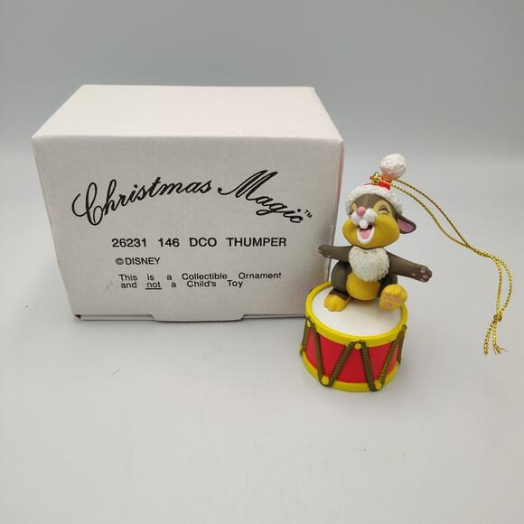 Thumper Grolier Disney Christmas‎ Magic Ornament DCO - Picture 1 of 3